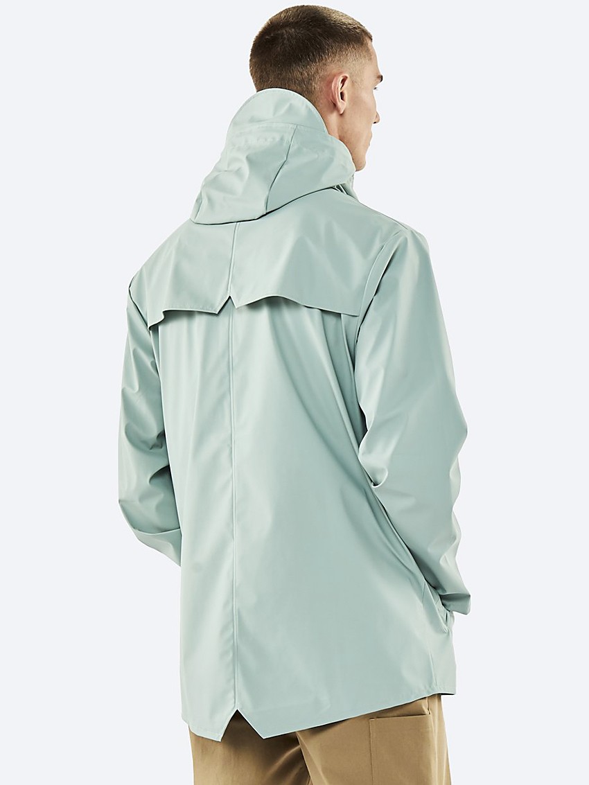 Rains 1201 jacket dusty mint