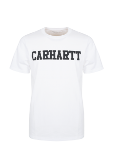 CARHARTT S/S SCRIPT T-SHIRT BASIC WHITE BLACK