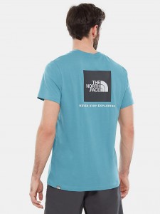 THE NORTH FACE RED BOX TEE STORM BLUE