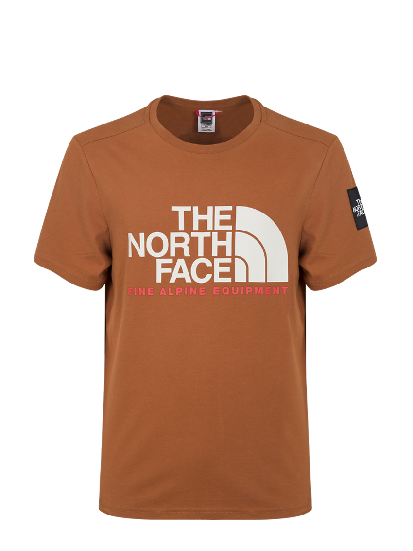 THE NORTH FACE SS FINE ALP EQUTEE CARAMEL CAFE